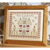 Historical Sampler Company There Is No Place Like Home Sampler Cross Stitch Kit - 30cm x 24cm