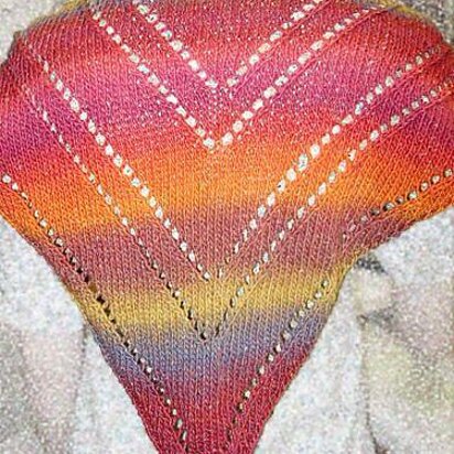 Vee Neck Shawl