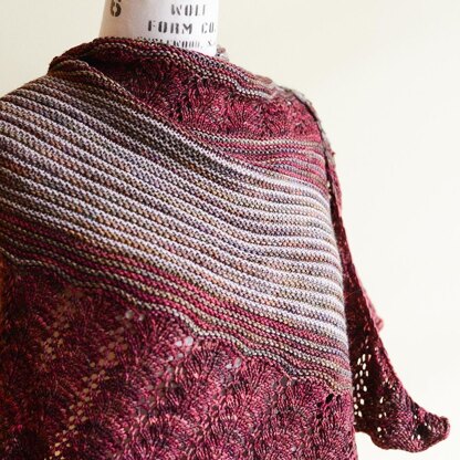 Fox Tails Shawl