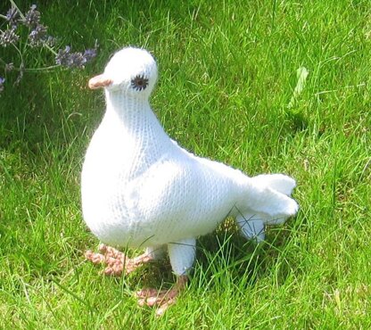 Peace Dove by madmonkeyknits
