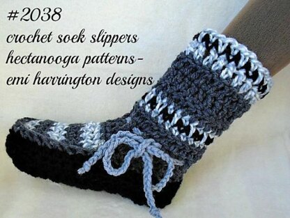 2038 - sock slippers