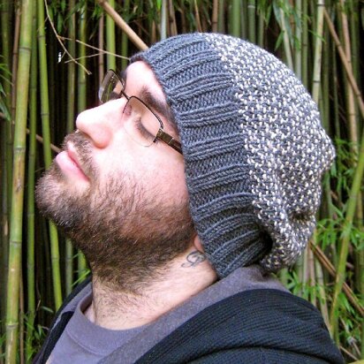 Timbre Slouch Hat - knitting pattern