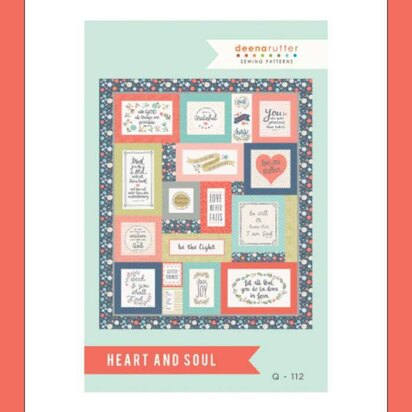 Riley Blake Heart And Soul Quilt - Downloadable PDF