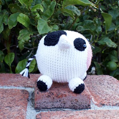 Roly Poly Cow Amigurumi