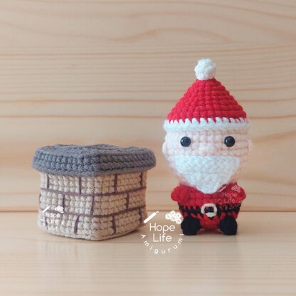 Santa Claus in Chimney