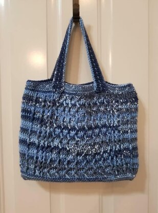 Cabled Zig Zag Bag