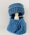 Chunky Hat and Infinity Cowl Scarf Girls Ladies