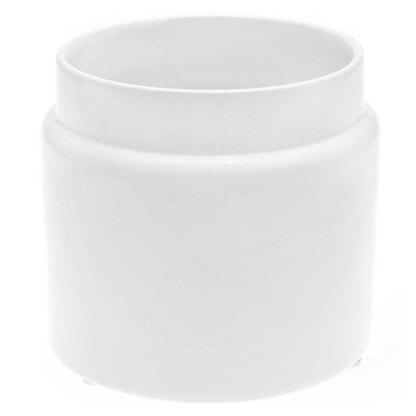 Rico Design Blumentopf Keramik Weiß - 13x13x11,5 cm
