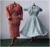 1:12th scale Ladies dresses and boleros set c. 1950