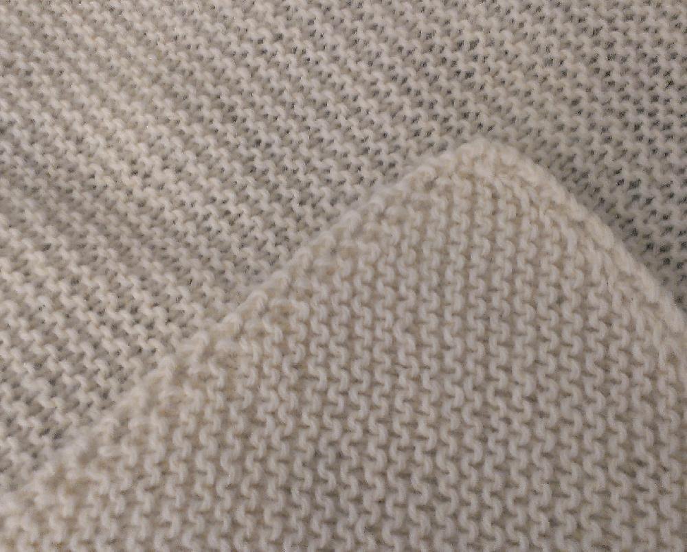 Garter stitch baby blanket best sale free pattern