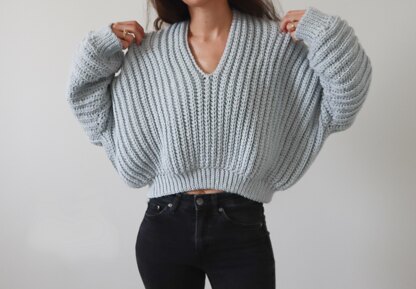 Simple slouchy sale sweater pattern