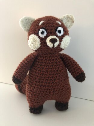 Red Panda amigurumi