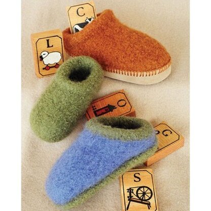 Fiber Trends CH38X Children's Felt Clogs