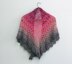 Color Block Triangle Shawl