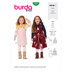 Burda Style Children's Bibbed skirt – Pinafore B9287 - Paper Pattern, Size 4-6