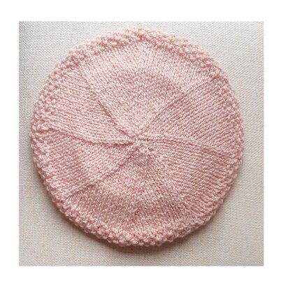 Blush Beret - knitting pattern