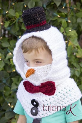 Snowman Hooded Cowl
