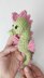 Crochet seahorse pattern, easy crochet amigurumi seahorse