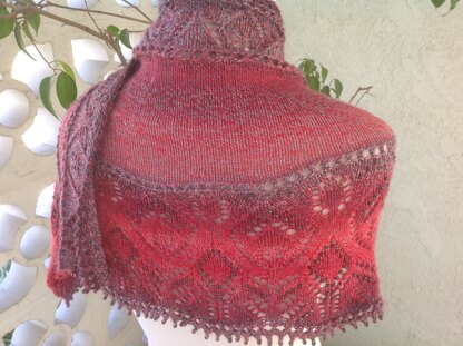 Cinnabar Shawl