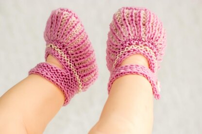 Sweet Ballerina Flats Baby Booties