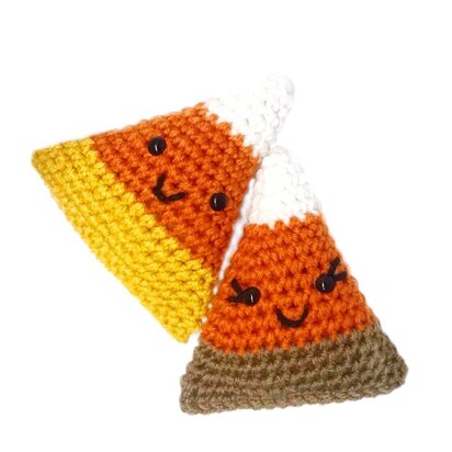 Crochet Candy Corn Couple Pattern