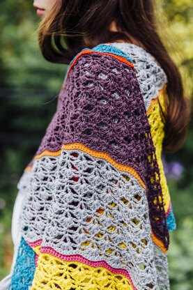 Parallel Lines Shawl