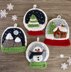 Snow Globe Christmas Ornament