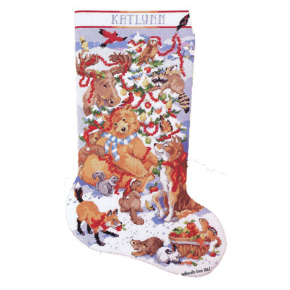 A Wild Life Christmas Stocking - PDF