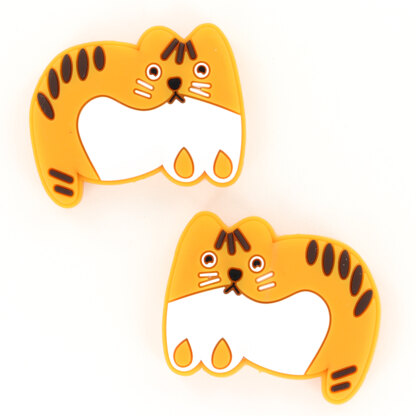 Fox & Pine Stitches Stitch Stoppers - Yellow Cat (YELCAT)