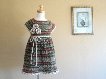 Crochet Pattern Toddler Dress