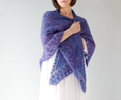 Camellia shawl