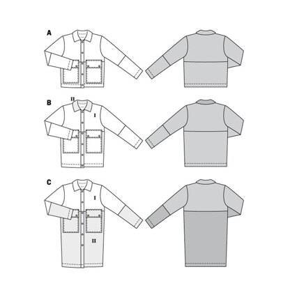 Burda Style Misses' Jacket and Coat B5941 - Sewing Pattern