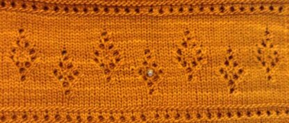 Traces, Waves and Baubles Shoulder Shawl: African Sampler 2