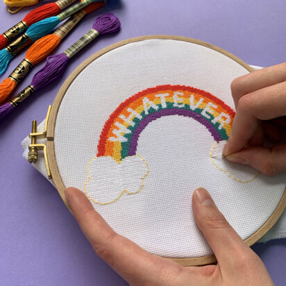 Rainbow Beginner Kit-hand Embroidery Stitch Sampler-embroidery Starter Kit- embroidery Beginner Kit-embroidery Pattern-birthday Gift-handmade -   Finland