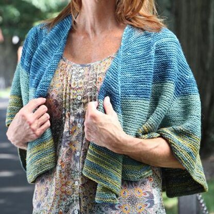 Valley Yarns 556 Foxfire Shawl