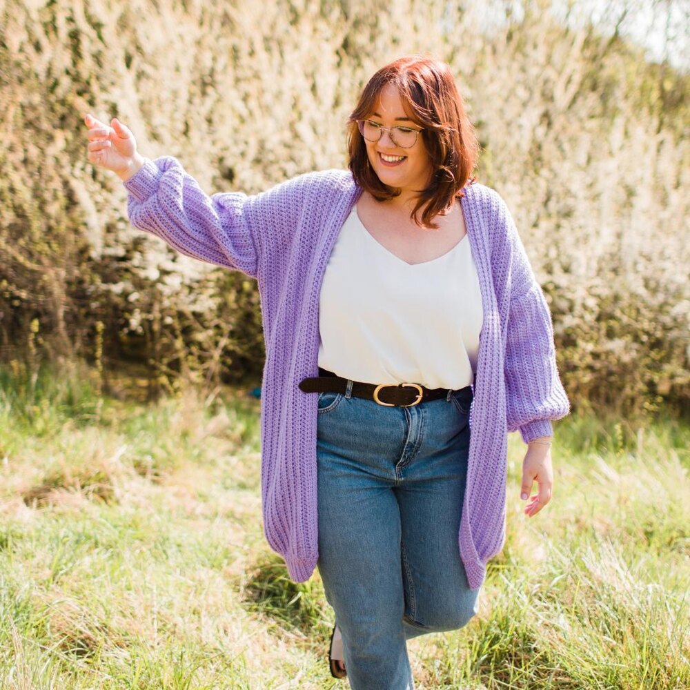 Lilith Cardigan Crochet pattern by Holly Woodward Designs | LoveCrafts