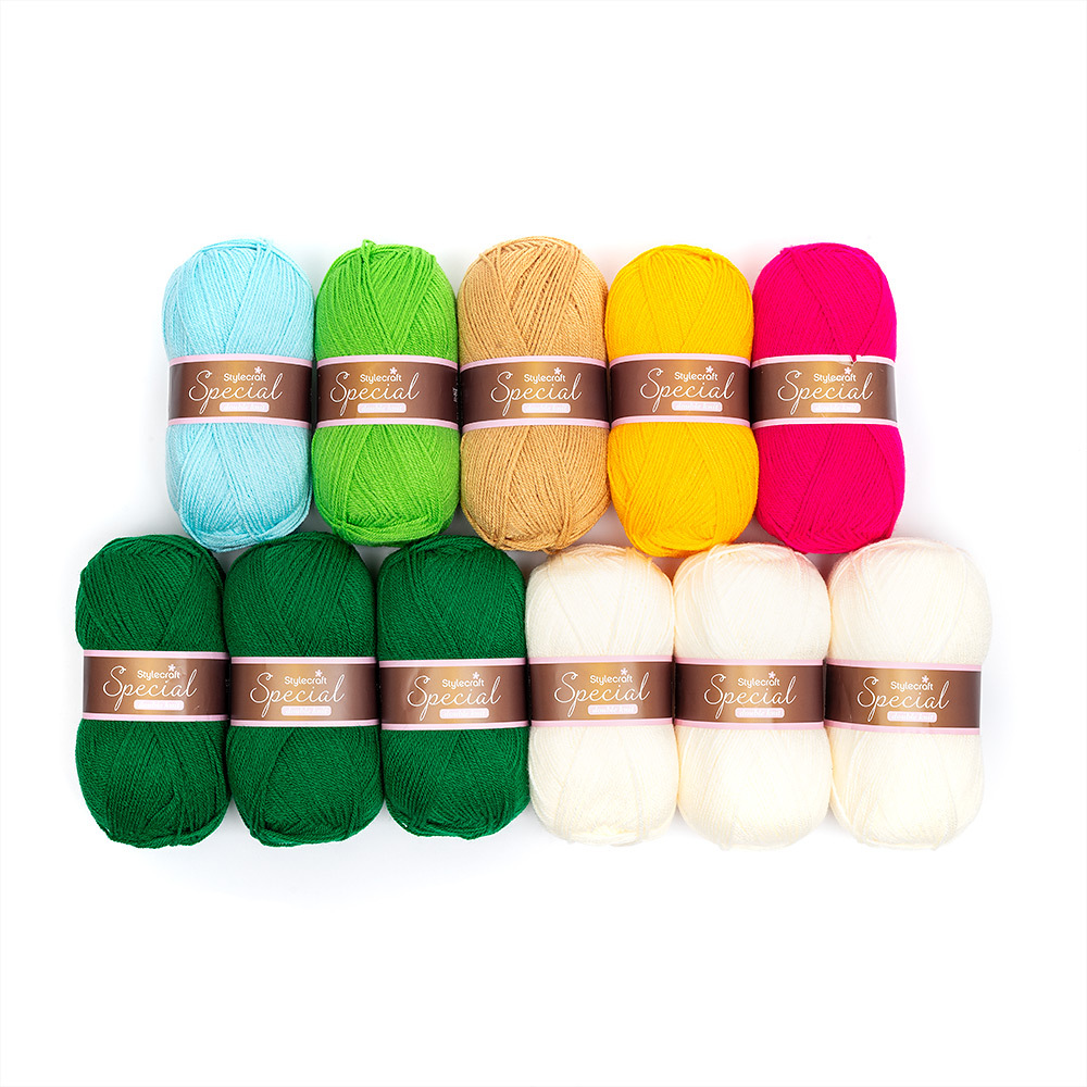 Stylecraft Letitia's Garden CAL in Special DK - Cottage Garden - Runner - view 2