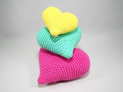 Hangers - Hearts - Amigurumi