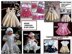 672 - knit girls dress, newborn to 6 yrs,