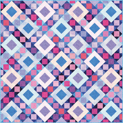 Michael Miller Fabrics Fairy Frost Twilight Sky Quilt - Downloadable PDF