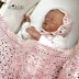 Queen Charlotte Blanket and Bonnet