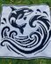 Orca Opus | Whale Overlay Mosaic Crochet Blanket