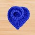 A crochet twist heart pattern