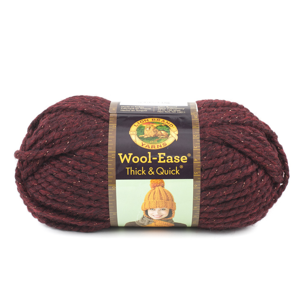 Lion Brand Wool Ease Thick & Quick Metallics - view 2
