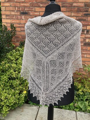 Marianne Half Hap Shawl