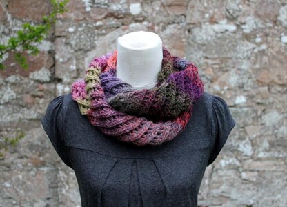 Purple haze infinity scarf