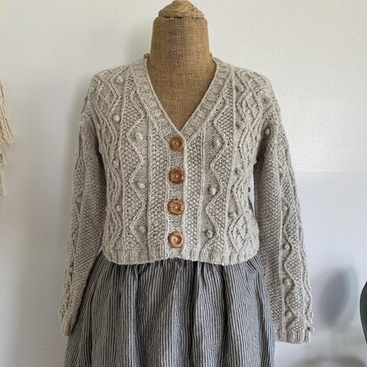 Bookish Cardi - knitting pattern