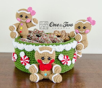 Gingerbread Christmas Basket
