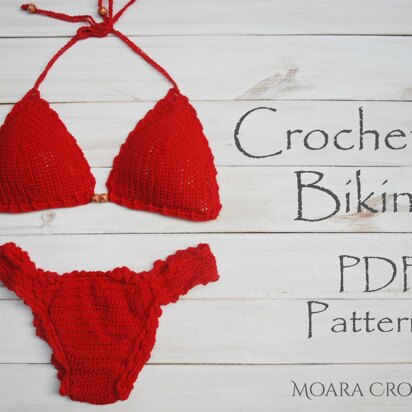 Red Crochet Bikini