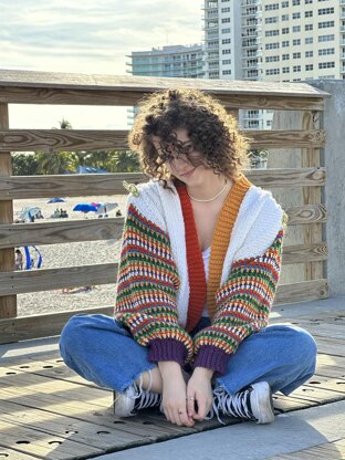 Cozy linen stitch sweater